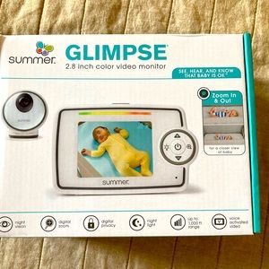 New!🌈Baby Video Monitor With remote and camera 📸
